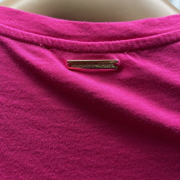 MICHAEL Michael Kors Hot Pink Short Sleeve Tee-Shirt - Picture 4 of 7